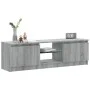 TV-Schrank mit LED-Leuchten Sonomagrau 120x30x35,5 cm von vidaXL, TV-Möbel - Ref: Foro24-815709, Preis: 67,40 €, Rabatt: %
