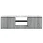 TV-Schrank mit LED-Leuchten Sonomagrau 120x30x35,5 cm von vidaXL, TV-Möbel - Ref: Foro24-815709, Preis: 67,40 €, Rabatt: %