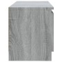 TV-Schrank mit LED-Leuchten Sonomagrau 120x30x35,5 cm von vidaXL, TV-Möbel - Ref: Foro24-815709, Preis: 65,23 €, Rabatt: %
