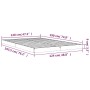 Bettgestell aus massivem Kiefernholz, 120 x 190 cm von vidaXL, Betten und Lattenroste - Ref: Foro24-823474, Preis: 75,70 €, R...