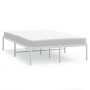 Bettgestell aus weißem Metall, 120 x 190 cm von vidaXL, Betten und Lattenroste - Ref: Foro24-350910, Preis: 89,32 €, Rabatt: %