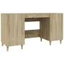 Schreibtisch aus Sonoma-Eichensperrholz, 140 x 50 x 75 cm von vidaXL, Schreibtische - Ref: Foro24-812765, Preis: 102,80 €, Ra...