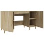 Schreibtisch aus Sonoma-Eichensperrholz, 140 x 50 x 75 cm von vidaXL, Schreibtische - Ref: Foro24-812765, Preis: 103,88 €, Ra...