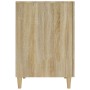 Escritorio madera contrachapada roble Sonoma 140x50x75 cm de vidaXL, Escritorios - Ref: Foro24-812765, Precio: 104,30 €, Desc...