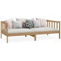 Honigbraunes Schlafsofa aus massivem Kiefernholz, 90 x 200 cm von vidaXL, Betten und Lattenroste - Ref: Foro24-806943, Preis:...