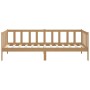 Sofá cama madera maciza de pino marrón miel 90x200 cm de vidaXL, Camas y somieres - Ref: Foro24-806943, Precio: 120,58 €