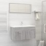 Badezimmermöbel-Set, 2-teilig, sonomagraues Sperrholz von vidaXL, Badezimmermöbel - Ref: Foro24-826624, Preis: 61,94 €, Rabat...