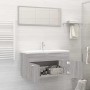 Badezimmermöbel-Set, 2-teilig, sonomagraues Sperrholz von vidaXL, Badezimmermöbel - Ref: Foro24-826624, Preis: 61,94 €, Rabat...