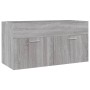 Badezimmermöbel-Set, 2-teilig, sonomagraues Sperrholz von vidaXL, Badezimmermöbel - Ref: Foro24-826624, Preis: 61,94 €, Rabat...