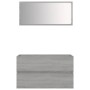 Badezimmermöbel-Set, 2-teilig, sonomagraues Sperrholz von vidaXL, Badezimmermöbel - Ref: Foro24-815739, Preis: 64,28 €, Rabat...