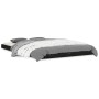 Estructura de cama de madera maciza pino negra 120x190 cm de vidaXL, Camas y somieres - Ref: Foro24-823478, Precio: 116,45 €,...