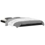 Estructura de cama de madera maciza pino negra 120x190 cm de vidaXL, Camas y somieres - Ref: Foro24-823478, Precio: 116,45 €,...