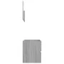 Set de muebles de baño 2 pzas madera contrachapada gris sonoma de vidaXL, Muebles de baño - Ref: Foro24-815739, Precio: 63,95...