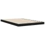 Bettgestell aus massivem schwarzem Kiefernholz, 120 x 190 cm von vidaXL, Betten und Lattenroste - Ref: Foro24-823478, Preis: ...