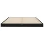 Bettgestell aus massivem schwarzem Kiefernholz, 120 x 190 cm von vidaXL, Betten und Lattenroste - Ref: Foro24-823478, Preis: ...
