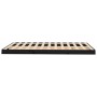 Estructura de cama de madera maciza pino negra 120x190 cm de vidaXL, Camas y somieres - Ref: Foro24-823478, Precio: 116,45 €,...