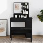 Dressing table with black mirror 86.5x35x136 cm by vidaXL, Bedroom Dressers - Ref: Foro24-802958, Price: 84,26 €, Discount: %