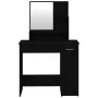 Tocador con espejo negro 86,5x35x136 cm de vidaXL, Tocadores para dormitorios - Ref: Foro24-802958, Precio: 83,26 €, Descuent...
