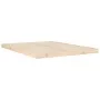 Estructura de cama de madera maciza de pino 140x190 cm de vidaXL, Camas y somieres - Ref: Foro24-823464, Precio: 87,22 €, Des...