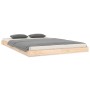 Estructura de cama madera maciza de pino 120x200 cm de vidaXL, Camas y somieres - Ref: Foro24-823449, Precio: 110,76 €, Descu...