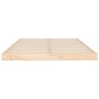 Estructura de cama madera maciza de pino 120x200 cm de vidaXL, Camas y somieres - Ref: Foro24-823449, Precio: 110,76 €, Descu...