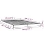 Solid pine wood bed frame 120x200 cm by vidaXL, Beds and slatted bases - Ref: Foro24-823449, Price: 108,75 €, Discount: %