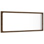 Set de muebles baño 2 pzas madera contrachapada marrón roble de vidaXL, Muebles de baño - Ref: Foro24-826625, Precio: 61,86 €