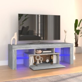 TV-Schrank mit LED-Leuchten Sonomagrau 120x35x40 cm von vidaXL, TV-Möbel - Ref: Foro24-815667, Preis: 73,80 €, Rabatt: %