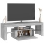 TV-Schrank mit LED-Leuchten Sonomagrau 120x35x40 cm von vidaXL, TV-Möbel - Ref: Foro24-815667, Preis: 73,80 €, Rabatt: %