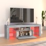 TV-Schrank mit LED-Leuchten Sonomagrau 120x35x40 cm von vidaXL, TV-Möbel - Ref: Foro24-815667, Preis: 73,80 €, Rabatt: %