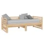Sofá cama extraíble madera maciza de pino 2x(90x200) cm de vidaXL, Camas y somieres - Ref: Foro24-806965, Precio: 171,00 €, D...
