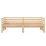 Abnehmbares Schlafsofa aus massivem Kiefernholz 2x(90x200) cm von vidaXL, Betten und Lattenroste - Ref: Foro24-806965, Preis:...