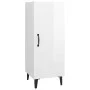 Aparador de madera contrachapada blanco brillante 34,5x34x90 cm de vidaXL, Aparadores - Ref: Foro24-812336, Precio: 50,28 €, ...
