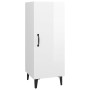 Hochglanzweißes Sperrholz-Sideboard 34,5 x 34 x 90 cm von vidaXL, Sideboards - Ref: Foro24-812336, Preis: 50,81 €, Rabatt: %