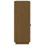 Tall solid pine wood sideboard in honey brown color, 100x40x108.5 cm by vidaXL, Sideboards - Ref: Foro24-820165, Price: 216,8...