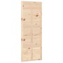 Scheunentor aus massivem Kiefernholz, 80 x 1,8 x 214 cm von vidaXL, Türen - Ref: Foro24-824628, Preis: 105,77 €, Rabatt: %