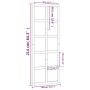 Scheunentor aus massivem Kiefernholz, 80 x 1,8 x 214 cm von vidaXL, Türen - Ref: Foro24-824628, Preis: 105,77 €, Rabatt: %