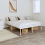 Bettgestell aus weißem Metall, 140 x 200 cm von vidaXL, Betten und Lattenroste - Ref: Foro24-350914, Preis: 104,25 €, Rabatt: %