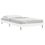 Estructura de cama madera contrachapada blanca 90x200 cm de vidaXL, Camas y somieres - Ref: Foro24-832061, Precio: 83,33 €, D...