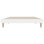 Bettrahmen aus weißem Sperrholz, 90 x 200 cm von vidaXL, Betten und Lattenroste - Ref: Foro24-832061, Preis: 84,75 €, Rabatt: %