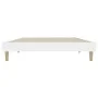 Estructura de cama madera contrachapada blanca 90x200 cm de vidaXL, Camas y somieres - Ref: Foro24-832061, Precio: 83,33 €, D...