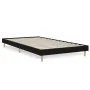 Black engineered wood bed frame 90x200 cm by vidaXL, Beds and slatted bases - Ref: Foro24-832062, Price: 72,91 €, Discount: %