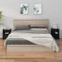 Nachttische 2 Stück aus massivem schwarzem Kiefernholz 40x35x49 cm von vidaXL, Nachttische - Ref: Foro24-813718, Preis: 71,51...