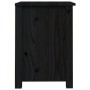 Nachttische 2 Stück aus massivem schwarzem Kiefernholz 40x35x49 cm von vidaXL, Nachttische - Ref: Foro24-813718, Preis: 71,41...