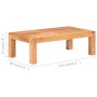 Mesa de centro madera maciza acacia acabado miel 110x60x35 cm de vidaXL, Mesas de centro - Ref: Foro24-289630, Precio: 164,10...