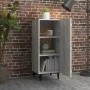 Sideboard aus grauem Sonoma-Sperrholz, 34,5 x 34 x 90 cm von vidaXL, Sideboards - Ref: Foro24-817406, Preis: 54,73 €, Rabatt: %