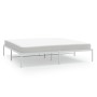 Bettgestell aus weißem Metall, 180 x 200 cm von vidaXL, Betten und Lattenroste - Ref: Foro24-350917, Preis: 128,97 €, Rabatt: %