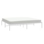 Bettgestell aus weißem Metall, 180 x 200 cm von vidaXL, Betten und Lattenroste - Ref: Foro24-350917, Preis: 128,97 €, Rabatt: %