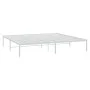 Bettgestell aus weißem Metall, 180 x 200 cm von vidaXL, Betten und Lattenroste - Ref: Foro24-350917, Preis: 123,67 €, Rabatt: %