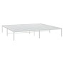 Bettgestell aus weißem Metall, 180 x 200 cm von vidaXL, Betten und Lattenroste - Ref: Foro24-350917, Preis: 128,97 €, Rabatt: %